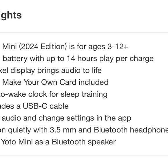 Mini Yoto Player - Picture 6 of 6